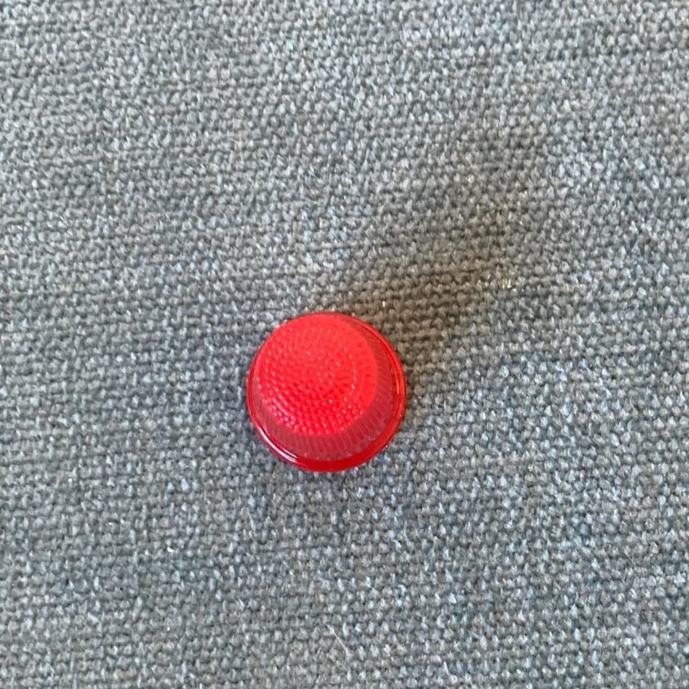 Red Plastic Thimble